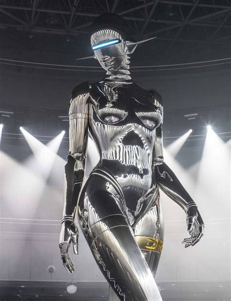 sorayama dior fashion show party|dior robot images.